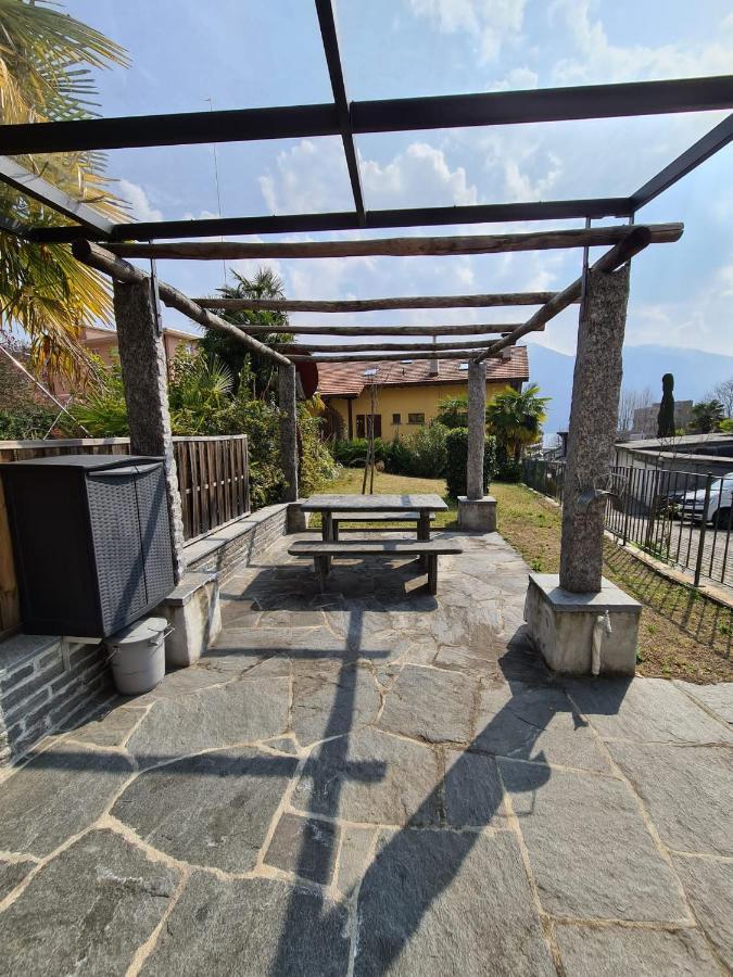 Casa Pergola Di Franz Villa Minusio Exteriör bild